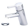 Olympia Faucets Single Handle Bathroom Faucet, Compression Hose, Single Hole, Chrome, Overall Height: 5.63" L-6053